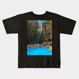 Sagpulon Falls, Jasaan, Misamis Oriental, Mindanao, Philippines Kids T-Shirt